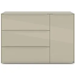set one by Musterring Sideboard Reno Glas Beige Kaschmir