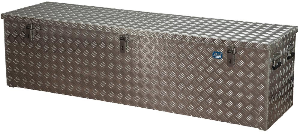 Alutec R 470 Opbergkist van Aluminium in Gestructureerd Aluminium
