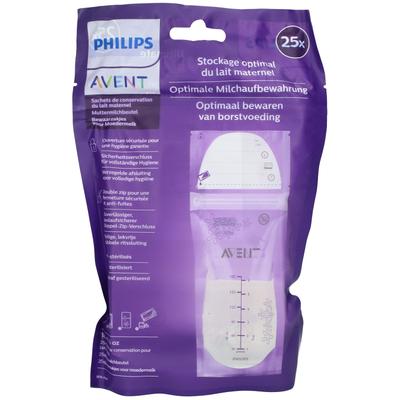 Philips Avent Bewaarzakjes 180 ml Scf603/25 25 St Beutel