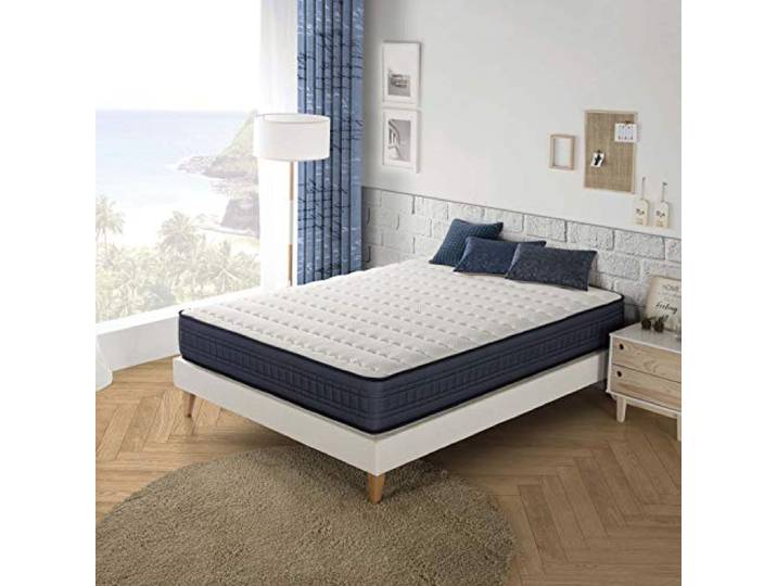 Marckonfort Imperial Memory Foam Matratze 90X200, 25 cm hoch mit 1 cm Memory Gel von 65 kg / m3 + Unabhängigkeit vom Bett + Festigkeit: Mittel + Extrem langlebig