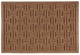 Evergreen "20"" x 30"" Waterhog Indoor/Outdoor Rug, Basketweave - 20"" x 30"" Rectangle"