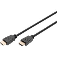 HDMI Premium High Speed Anschlusskabel, mit Ethernet, UHD 4K schwarz, 1 Meter
