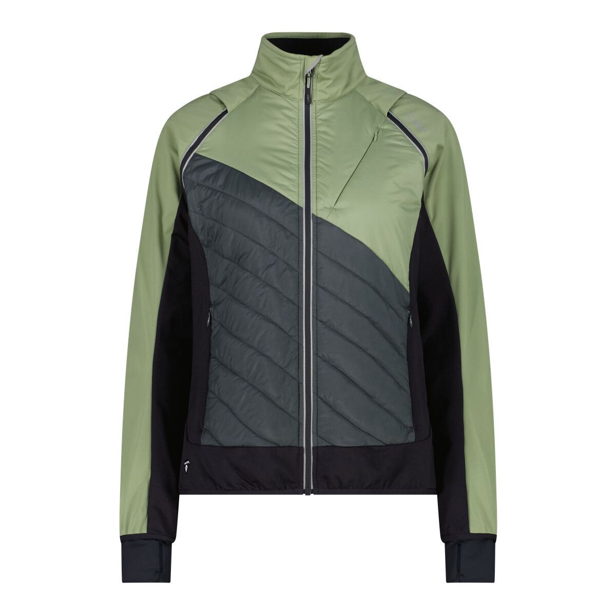 CMP Woman Jacket DET. Sleeves green tea (E624) 38 30A2276-E624-38