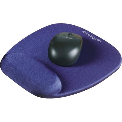 Kensington Mauspad mit Handgelenkauflage blau Packung mit 4 Stück