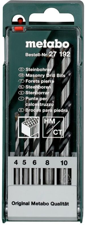METABO 627192000 Twist Drill Bit Set