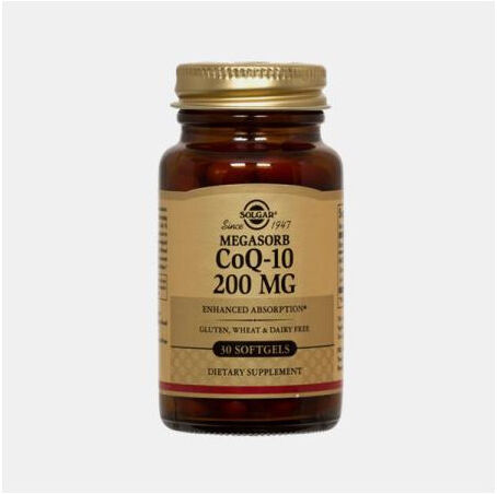 SOLGAR COENZYME Q10 200mg 30 CAPSULAS