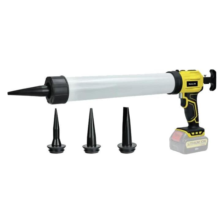LKD Dichtungspistole für DeWalt 18V Akku ohne Akku & Ladegerät - 600 ml (Weichkleber) (Kartuschenpistole) (71210852)