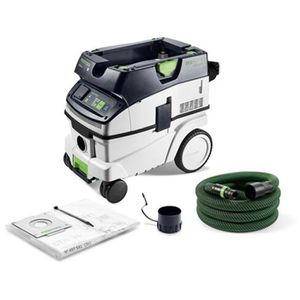 Festool Nass-Trockensauger Absaugmobil Cleantec CTH 26 EI, 26 Liter, 1000 Watt, Steckdose, Staubklasse H