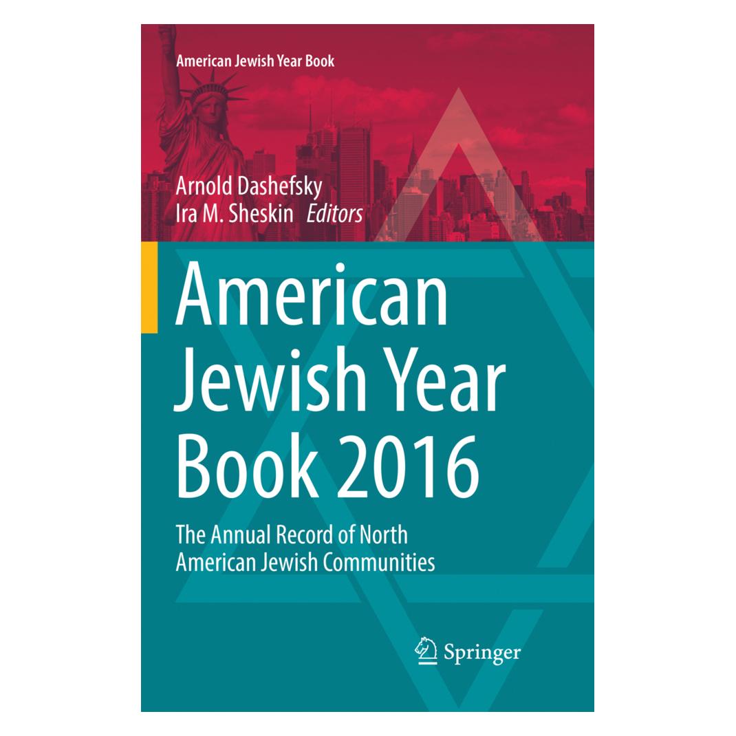 Springer American Jewish Year Book 2016 (Englisch, Softcover, Arnold Dashefsky, Ira M. Sheskin) (56007183)