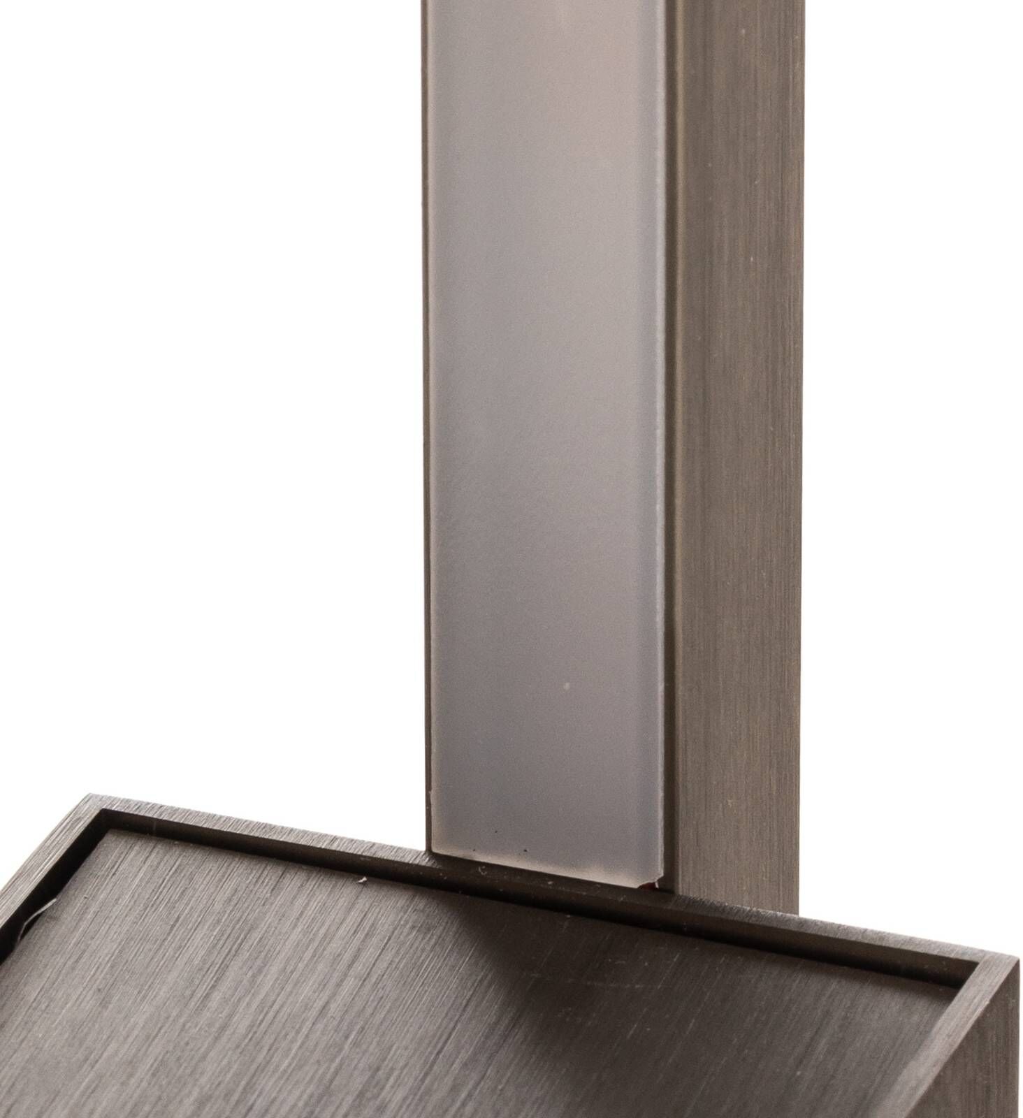 Wandlampe Talon Quitani, dimmbar, bronze / altmessing, für Wohn- / Esszimmer, Aluminium, Modern, LED Wandleuchte, Wandlampe Innen
