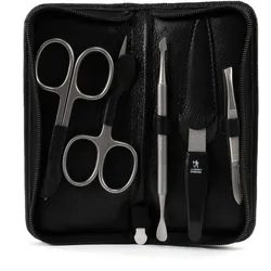 Windrose, Nagelpflegegerät, Nappa Manicure-Set 14 cm Leder