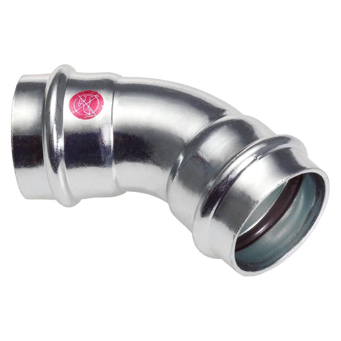 Sanha Therm C-Stahl-Winkelstück - 45 Grad - 18 mm Durchmesser (Winkelverbindung) (41374459)