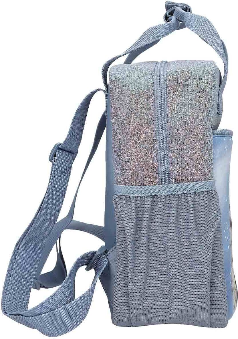 Rucksack DEPESCHE "Rucksack WOLF TOPModel 12 x 20 x 27 cm blau", Jungen, Gr. B/H/T: 26cm x 32cm x 13cm, blau, Polyester, Rucksäcke Rucksack