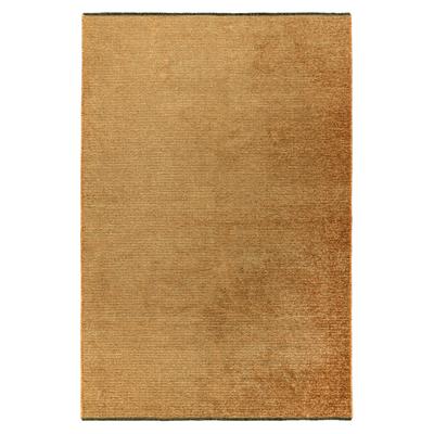 Teppich KAYOOM "Trendy Touch 425", braun (gold), B:240cm H:8mm L:340cm, Polyester, Teppiche, Teppich, Kurzflor, Modernes Muster, Vegan, Wohnzimmer