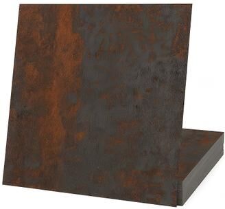 "Art3d 30PCS 12""x12"" Peel and Stick Vinyl Floor Tiles, Red Brown Flooring Tile"