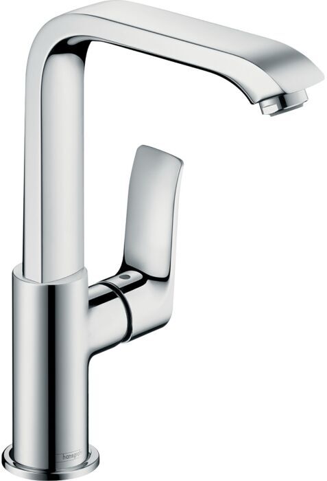 Hansgrohe Metris 230 Waschtischarmatur  31081000 chrom, mit Schwenkauslauf, ohne Ablaufgarnitur