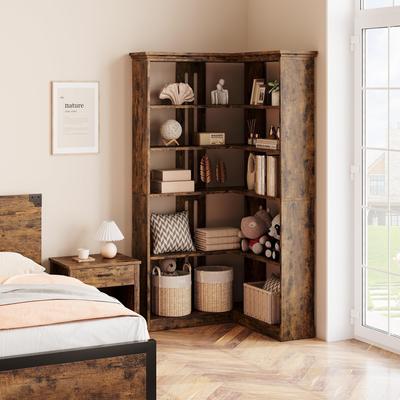 Yun Farmhouse Bookshelf Corner