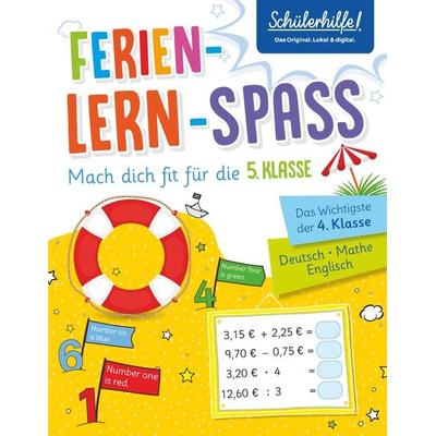 Ferien-Lern-Spaß | Mach dich fit für die 5. Klasse, Taschenbuch von Hans Bergmann,Angelika Füllemann,Detlev Heuchert,Merle Kamitz,Ursula Lassert,