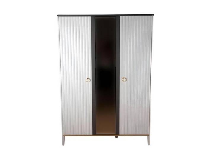 Xlmoebel Kleiderschrank XLMOEBEL eleganter weißer Holzschrank für vielseitige Nutzung (Kleiderschrank, 1-St., Kleiderschrank) Made in Europa