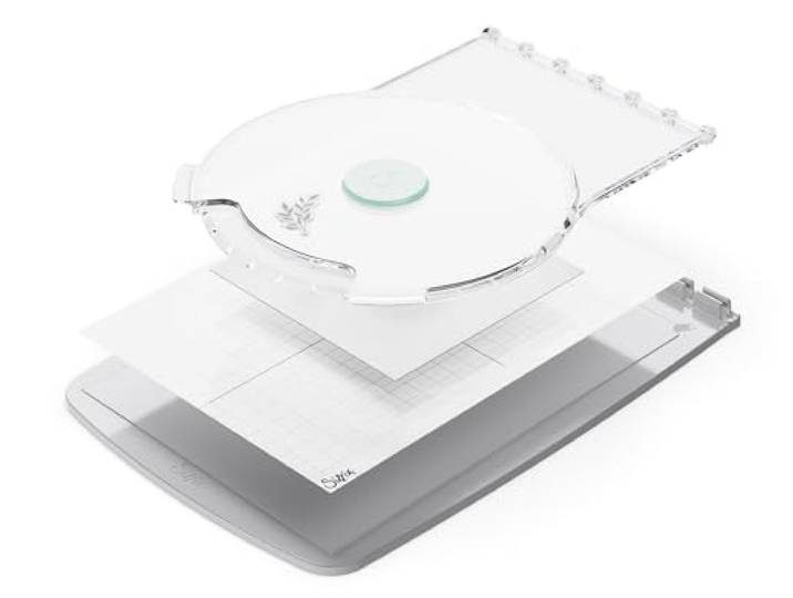 Sizzix™ accessoire voor sjablonen en stempels — Stamp & Spin Tool