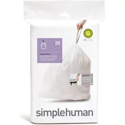 Simplehuman Müllsäcke 30 l Größe G 20 St.