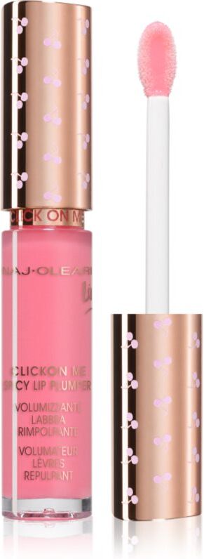 Naj Oleari Click on Me Spicy Lip Plumper Lip Gloss with Plumping Effect for women 01 Spicy Glam 5.5 ml
