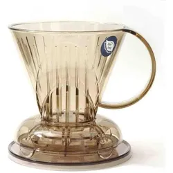 MGA Tropfer – L 500 ml durchscheinend + 100 Filter, Kaffeebereiter, Transparent