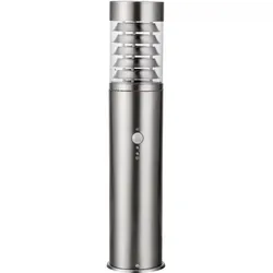 Heitronic Sockelleuchte Saturn 2 500mm E27 IP44 Edelstahl mit Sensor