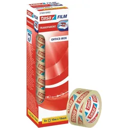 tesa OFFICE-BOX Klebefilm 19 mm  x 10 m transparent