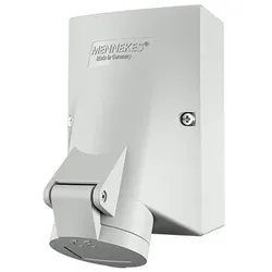 Mennekes 596 Wanddose, 32A2p10h, Kleinsp., IP44