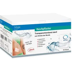 Duschpflaster steril Transparentverband 10cmx12 cm
