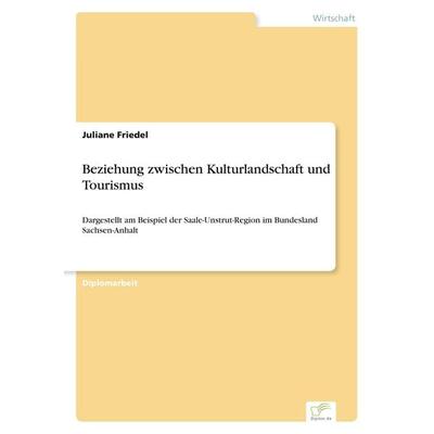 Beziehung zwischen Kulturlandschaft und Tourismus, Taschenbuch von Juliane Friedel, GRIN, 978-3-8386-6638-9