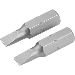 WOKIN 210055 - Schraubendreher-Bitsatz, 2er, SL 0,8 x 5,5 x 25 mm