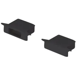 EVN Lichttechnik Endkappen FLAT3PAKSETB