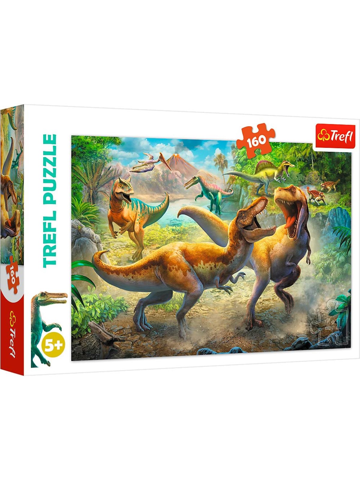 Trefl Puzzle - Fighting Tyrannosaurs (160 pieces) 2D Puzzles