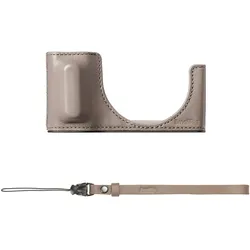 SmallRig 5677 Leather Case Kit for RICOH GR IV / GR III / GR IIIx / GR III HDF / GR IIIx HDF (Grey), Kameratasche, Grau