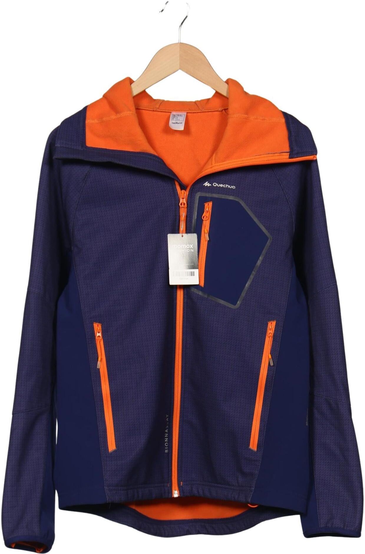 quechua Herren Jacke, Mehrfarbig, Gr. L, Synthetik / Elasthan - Second Hand