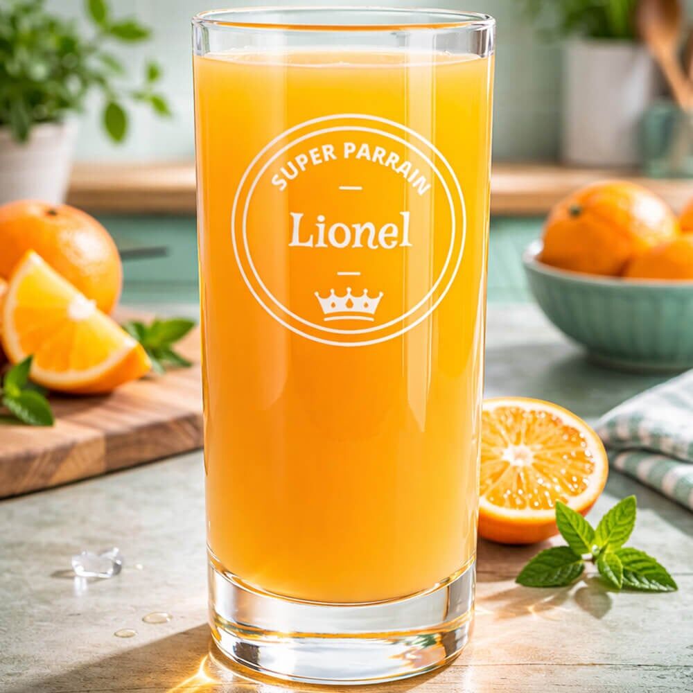 Ocadeau Verre apéritif Super Parrain