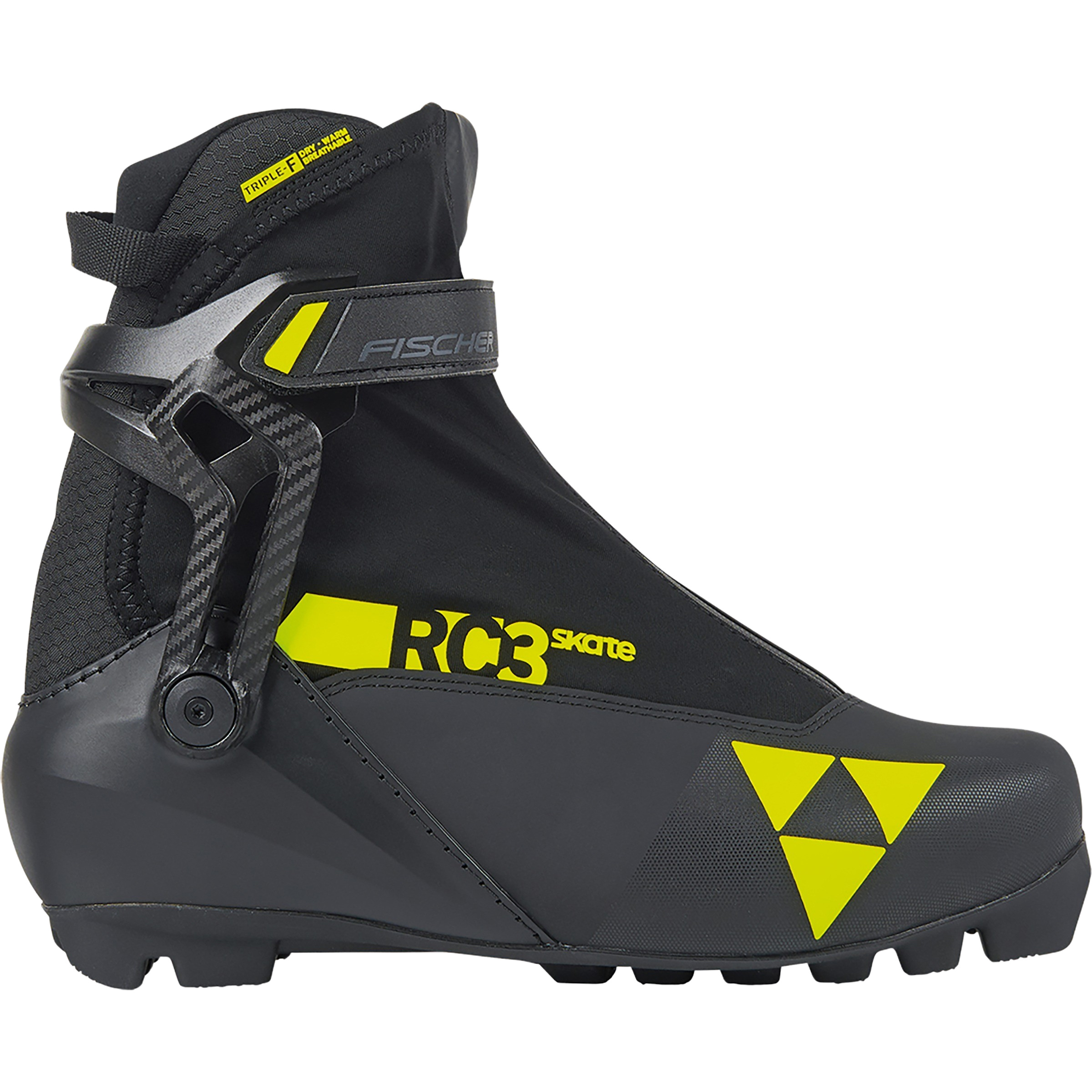 Fischer RC3 Skatingschuhe Schuh schwarz Größe 45 Langlauf Skating