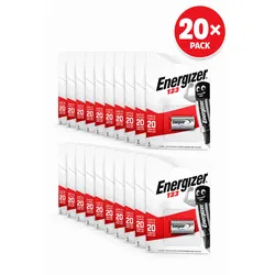 Energizer Batterie Lithium, CR123, 3V Photo, Retail Blister, 20er Pack