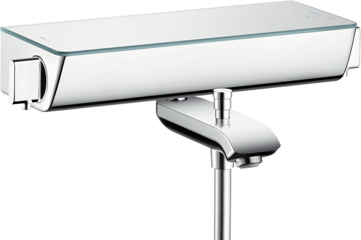 Hansgrohe Ecostat Select thermostaatkraan voor bad met safety stop, chroom