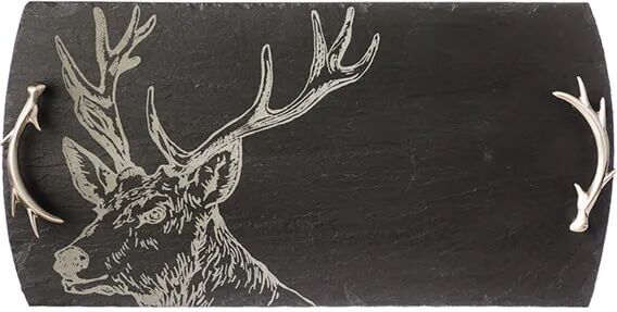 Selbrae House Just Slate Company Large Stag Slate Serving Tray