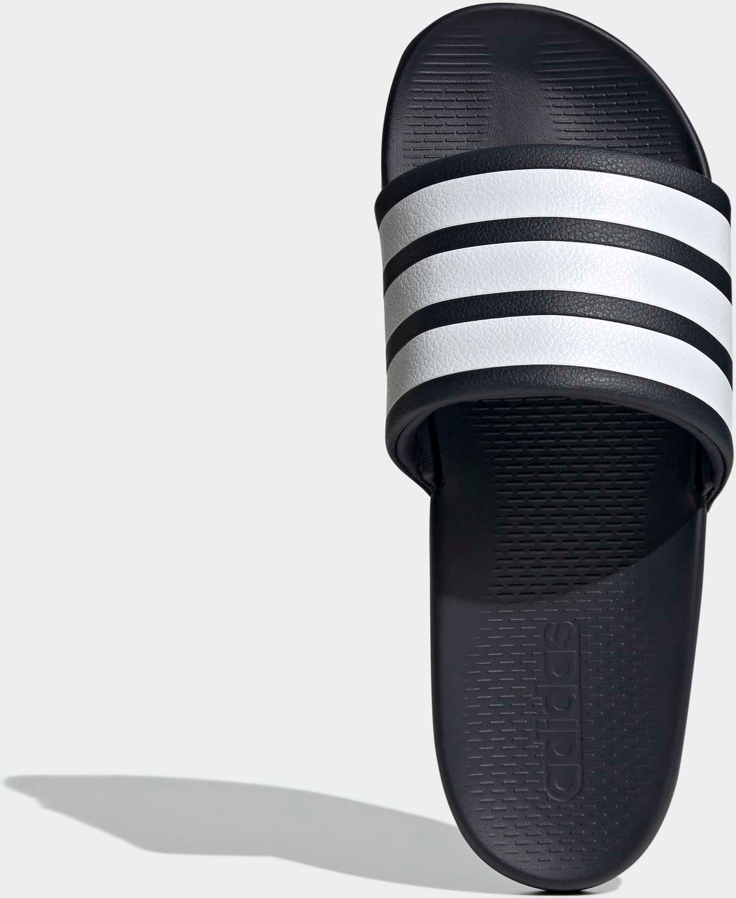 Badesandale ADIDAS SPORTSWEAR "ADILETTE COMFORT 2.0 BADESCHLAPPEN", Damen, Gr. 40,5, legend ink, ftwr weiß, legend ink, Synthetik, Schuhe Badesandale, Badelatschen legend ink, ftwr weiß, legend ink 40,5
