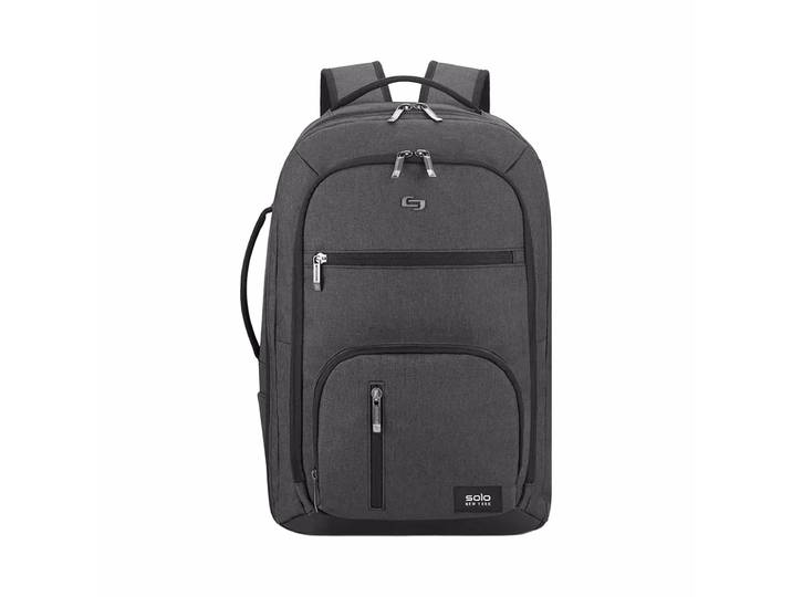 Solo New York Grand Travel TSA Grey Laptop Tasche – grau