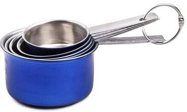 YBM Home 5-Piece Stainless Steel Stackable Measuring Cups