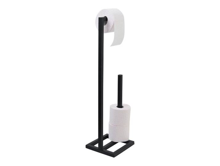 Loft42 Toilettenpapierhalter Jack Schwarz, Metall, 20x75x20 cm, Badezimmer, WC Ausstattung, Toilettenpapierhalter
