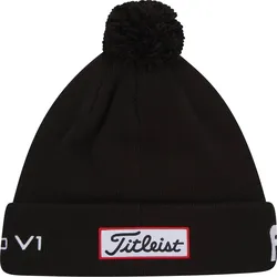 Titleist Mütze Tour Pom Pom, schwarz/weiss