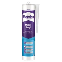 Metylan Maleracryl Dichtstoff Acryl weiß 300,0 ml
