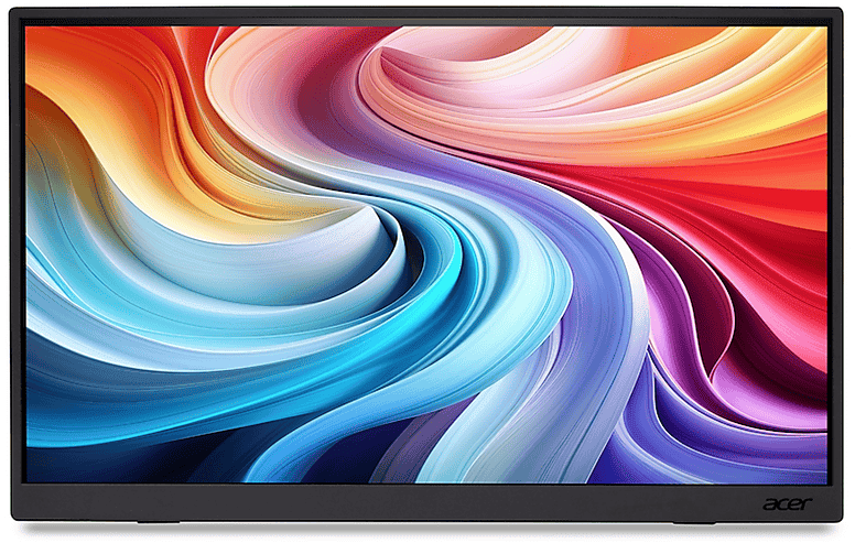 Monitor portátil - Acer PM191QEBMIUUX, 18.5" Full-HD, 120 Hz, 7 ms, IPS, USB-C, AdaptiveSync, Altavoces integrados