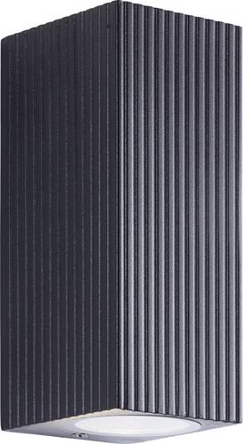 Brilliant Außenwandleuchte 40916/06 LED-Außenwandleuchte LED GU10 10 W Schwarz
